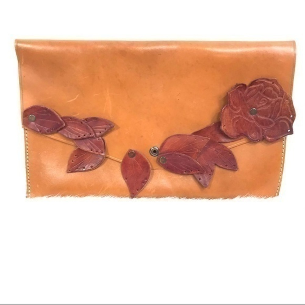 Vintage Women’s Hand made genuine leather bag